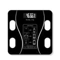 JZ Planet Bluetooth Smart Body Fat Scale - White Digital Weight Scale with App Sync, USB Rechargeable, 13 Body Metrics, LED Display - Slim ABS+Glass Design for Home, Gym, Fitness & Wellness Tracking