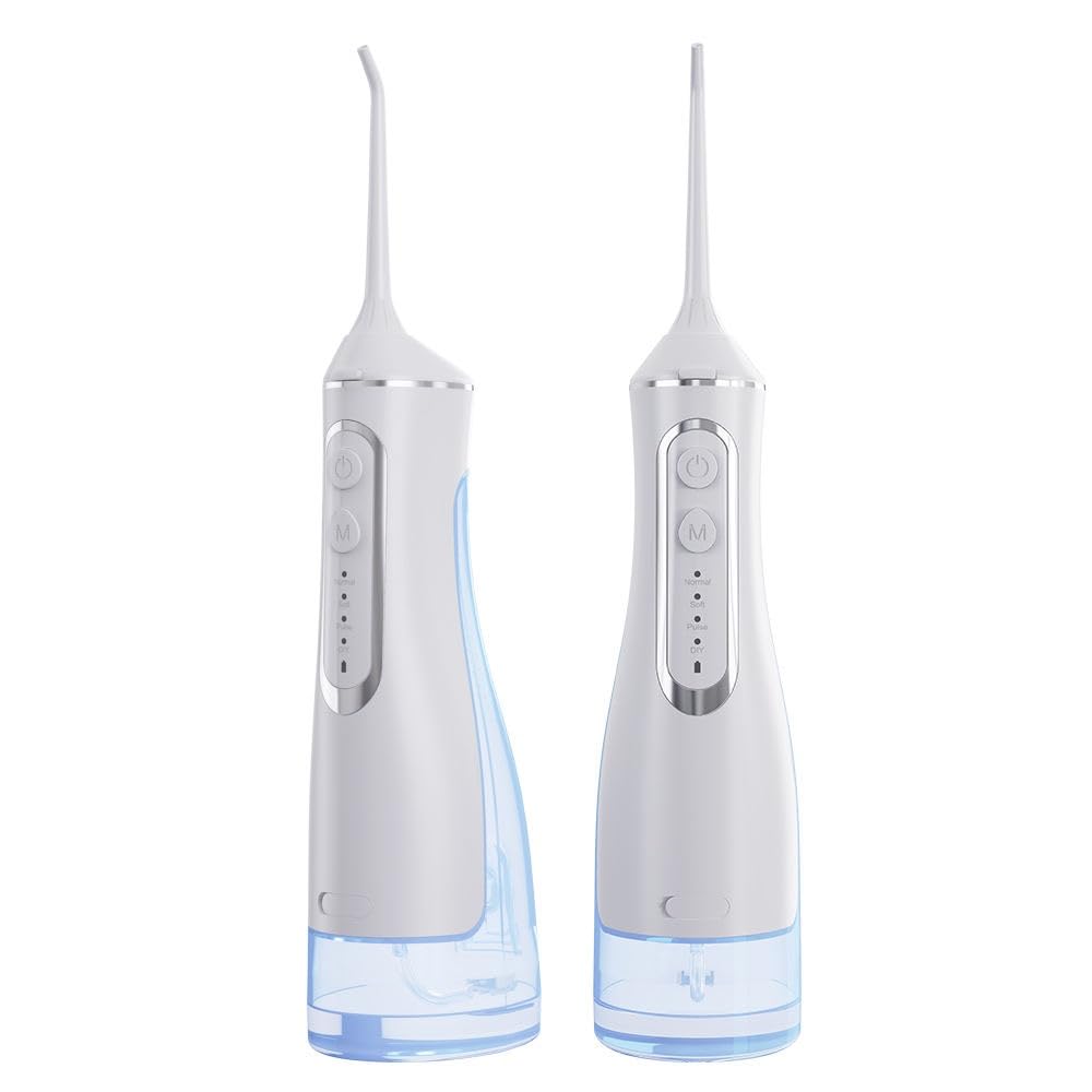 Cordless Water Flosser - Rechargeable Oral Irrigator, 320ml, IPX7, USB-C
