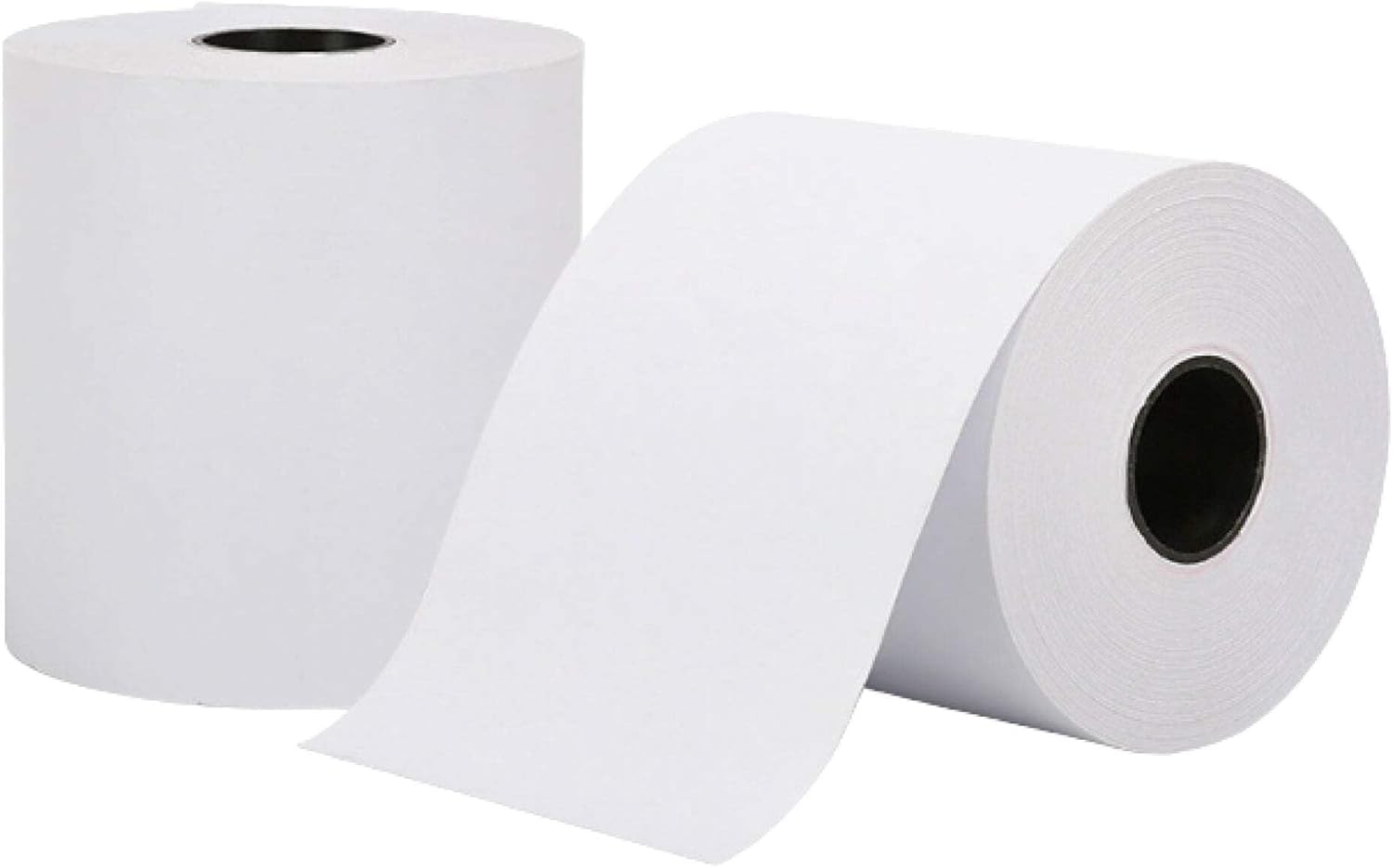 JZ Planet 5X Thermal Paper Rolls - 8x8cm Receipt Paper Made from Pure Wood Pulp - BPA-Free, Jam-Free, Fade-Resistant POS Paper - Compatible with Most Thermal Printers & Cash Registers