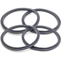 JZ Planet 3 x Grey Gasket Seal Rings for 900W Blender - 4 PCS Set with Removal Tool - BPA-Free Silicone Replacement Seals for Blender Cups - Leakproof, Easy to Install, Dishwasher Safe